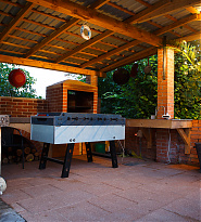 Udvari konyha - 2020 nyara óta csocsóval is felszerelkeztünk.